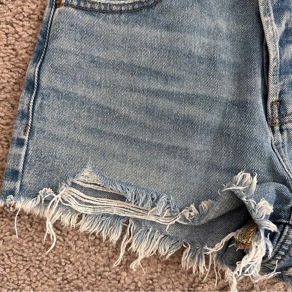 Pacsun Vintage High Rise Denim Short Womens 25 - Picture 11 of 11